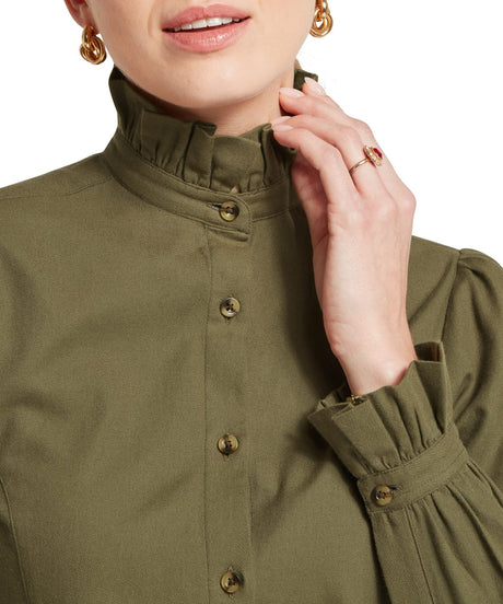 Schöffel Sheringham Shirt, dark khaki green