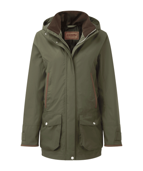 Schöffel Teal Ultralight Coat Dames, forest