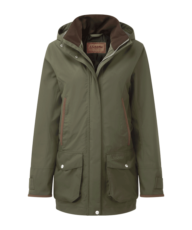 Schöffel Teal Ultralight Coat Dames, forest