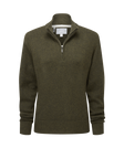 Schöffel Thoralby 1/4 Zip Jumper Dames, loden