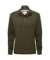 Schöffel Thoralby 1/4 Zip Jumper Dames, loden