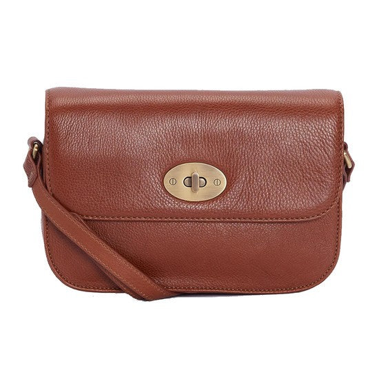 Load image into Gallery viewer, Barbour Isla Leather Cross Body Bag, brown
