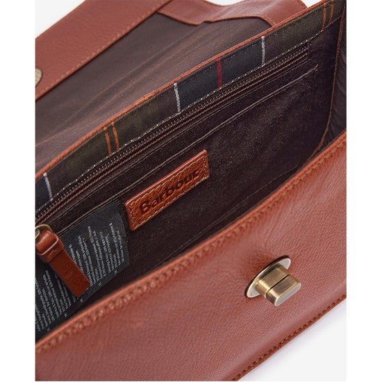 Afbeelding laden in Galerijviewer, Barbour Isla Leather Cross Body Bag, brown
