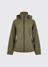 Dubarry Seamills Lichtgewicht Waterdichte dames jas, kelp