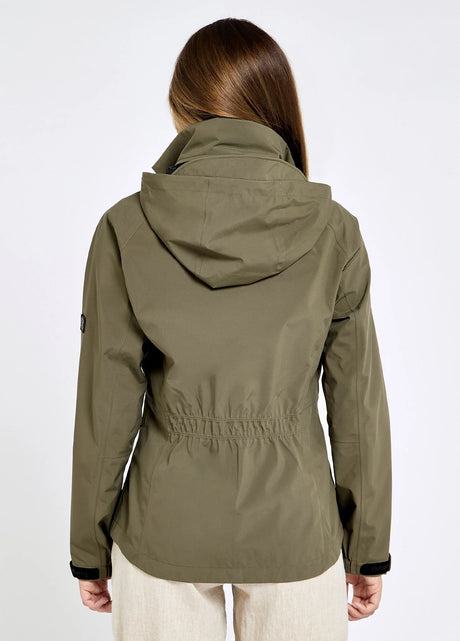 Dubarry Seamills Lichtgewicht Waterdichte dames jas, kelp