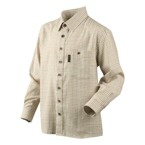 Seeland Parkin Kids Shirt - Ecru Check