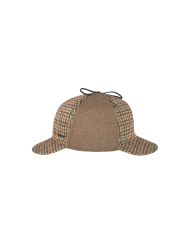 Hatland Sherlock, baseball cap met dubbele klep, beige