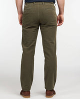 Barbour Neuston Moleskin Trousers, dark olive