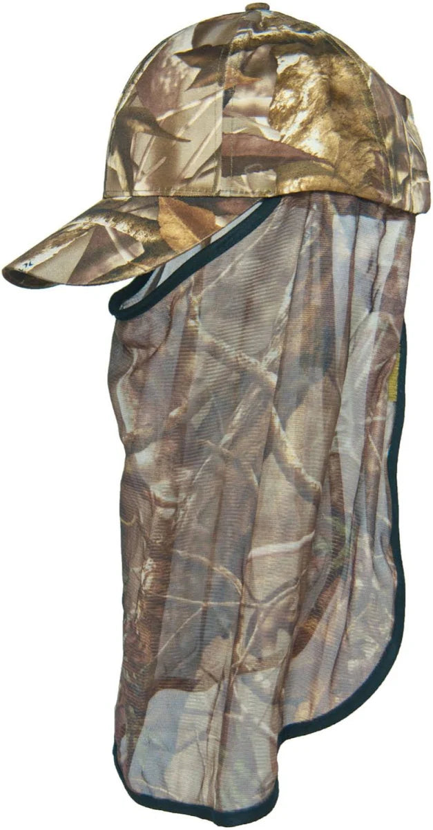 Afbeelding laden in Galerijviewer, Skogen Camouflage Baseballcap met muggennet
