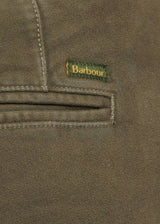 Barbour Neuston Moleskin Trousers, dark olive