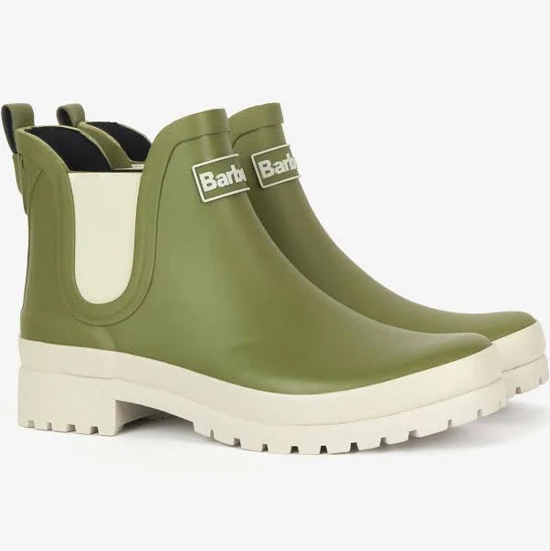 Barbour Mallow kort laarsje, olive/mist