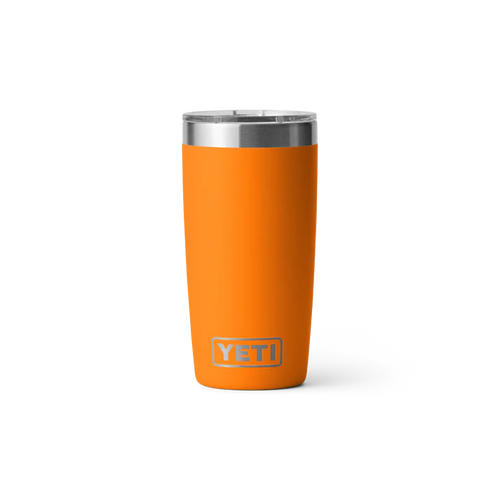 Yeti Rambler Tumbler met magslider deksel, 10 oz/295 ml, king crab orange