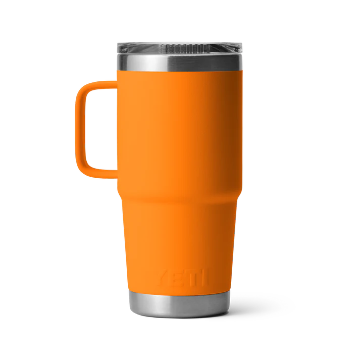 Yeti Rambler met stronghold deksel, reismok, 20 oz/591 ml, king crab orange