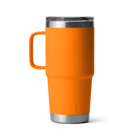 Yeti Rambler met stronghold deksel, reismok, 20 oz/591 ml, king crab orange