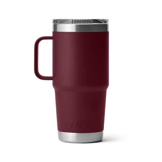 Yeti Rambler Travel Mug, 20 oz/591 ml, wild vine red