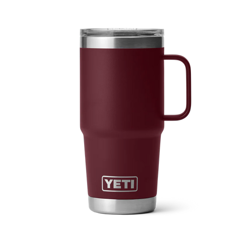 Yeti Rambler Travel Mug, 20 oz/591 ml, wild vine red