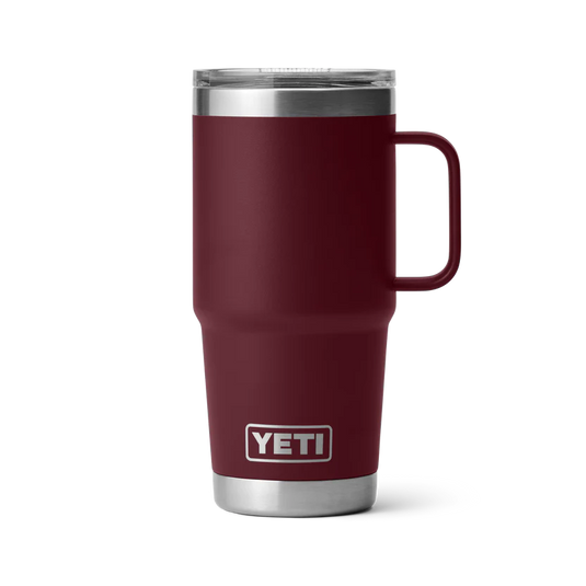 Yeti Rambler Travel Mug, 20 oz/591 ml, wild vine red