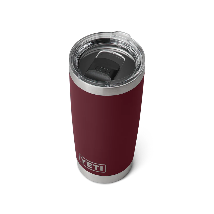 Yeti Rambler Tumbler, 20 oz/591 ml, wild vine red