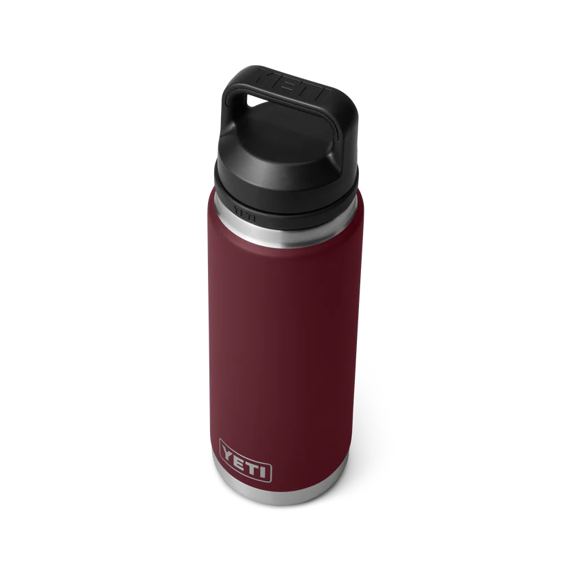 Yeti Rambler Bottle met Chug Cap, 26 oz/769 ml, wild vine red