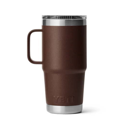 Yeti Rambler Travel Mug, 20 oz/591 ml, wetlands brown