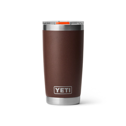 Yeti Rambler Tumbler, 20 oz/591 ml, wetlands brown