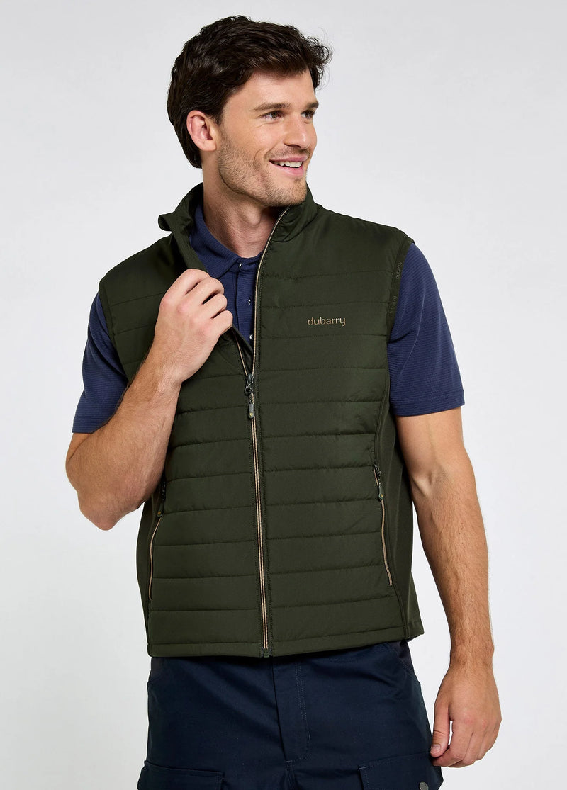 Afbeelding laden in Galerijviewer, Dubarry Solent Heren Primaloft Bodywarmer, olive
