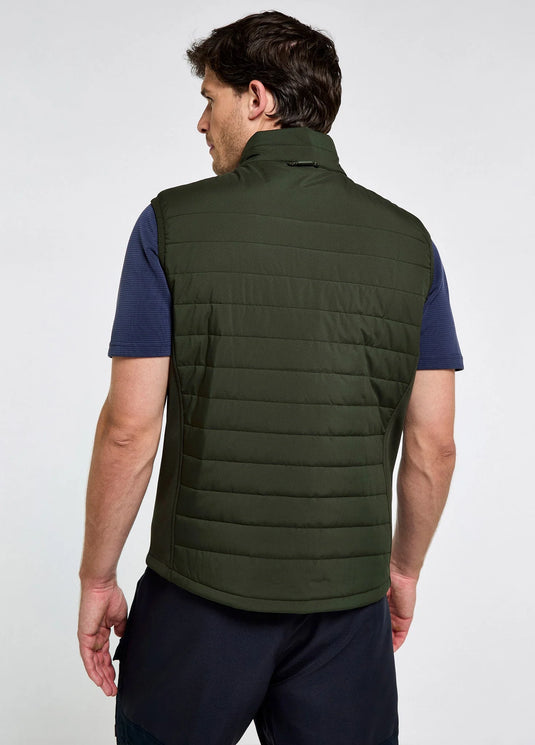 Dubarry Solent Heren Primaloft Bodywarmer, olive