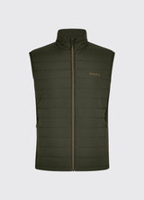 Dubarry Solent Heren Primaloft Bodywarmer, olive