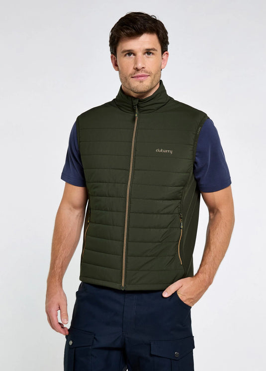 Dubarry Solent Heren Primaloft Bodywarmer, olive