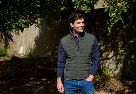 Dubarry Solent Heren Primaloft Bodywarmer, olive