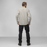Fjällräven Sörmland Lite Flannel Shirt, chalk white/dark navy
