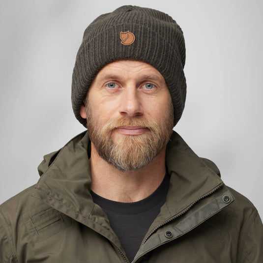 Fjällräven Sormland Reversible Beanie, dark olive