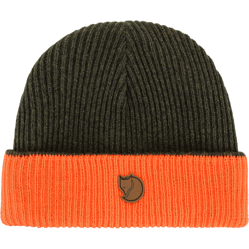 Afbeelding laden in Galerijviewer, Fjällräven Sormland Reversible Beanie, dark olive
