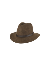 Hatland Stanfield Crushable Hat, olive