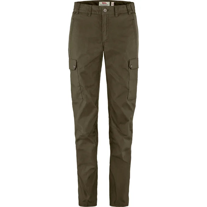 Fjällräven Stina Trousers W, dark olive