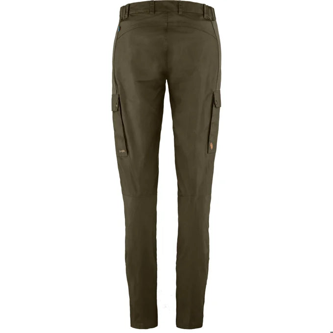 Fjällräven Stina Trousers W, dark olive
