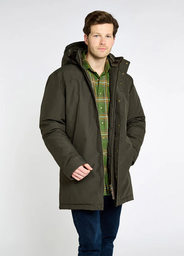 Dubarry Swiftsheath Heren Dons Parka, olive