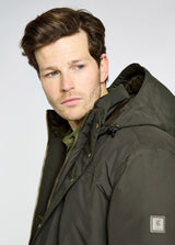 Dubarry Swiftsheath Heren Dons Parka, olive