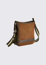 Dubarry Tullyfern, suède handtas, walnut