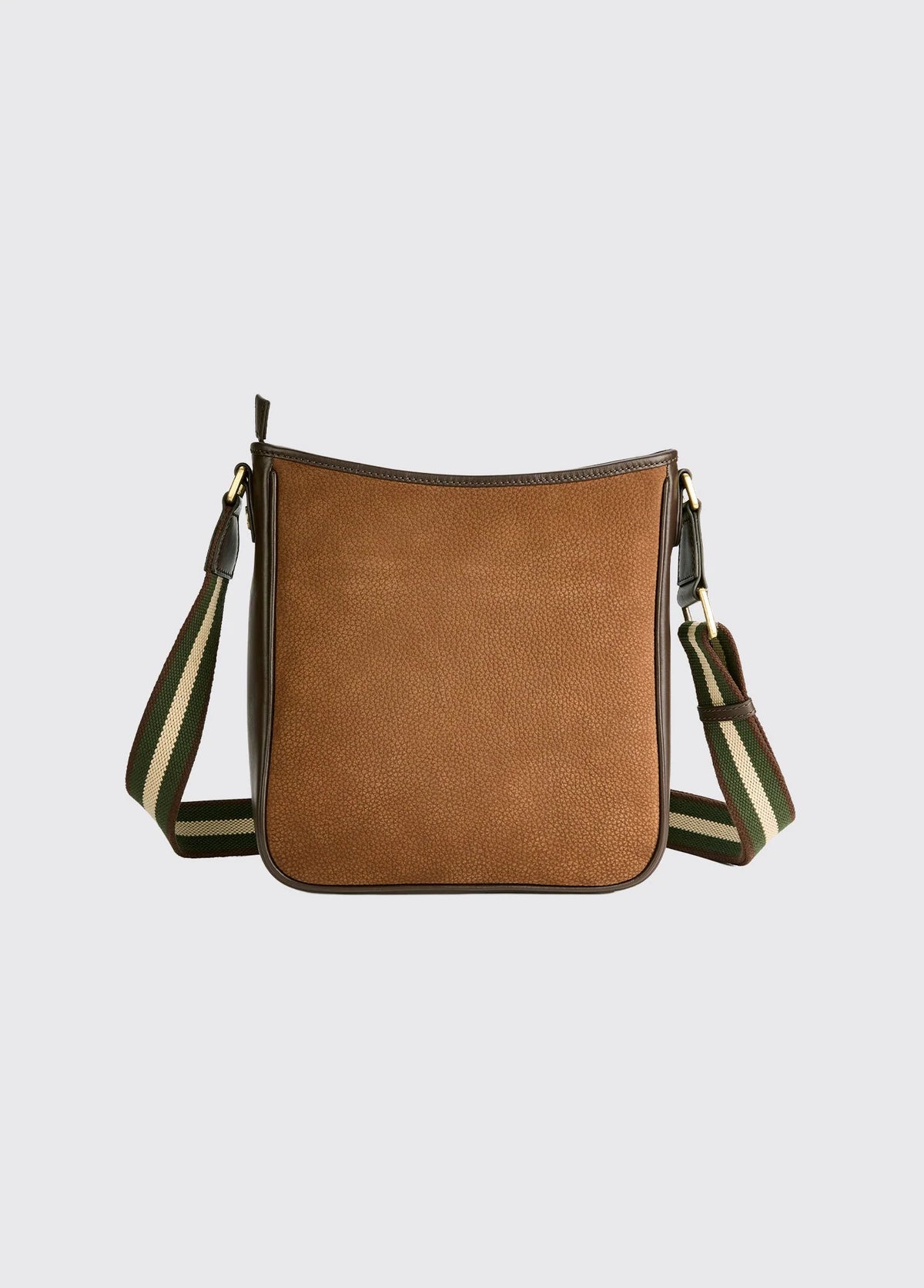 Dubarry Tullyfern, suède handtas, walnut