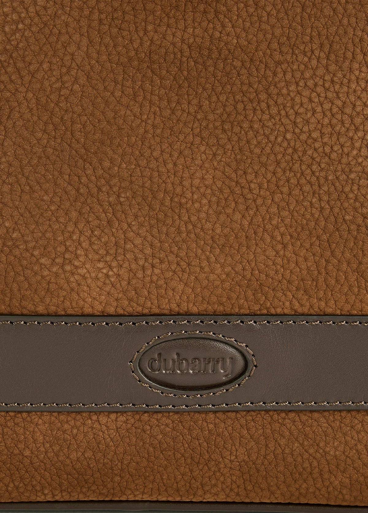 Dubarry Tullyfern, suède handtas, walnut