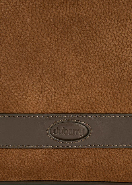 Dubarry Tullyfern, suède handtas, walnut
