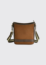 Dubarry Tullyfern, suède handtas, walnut