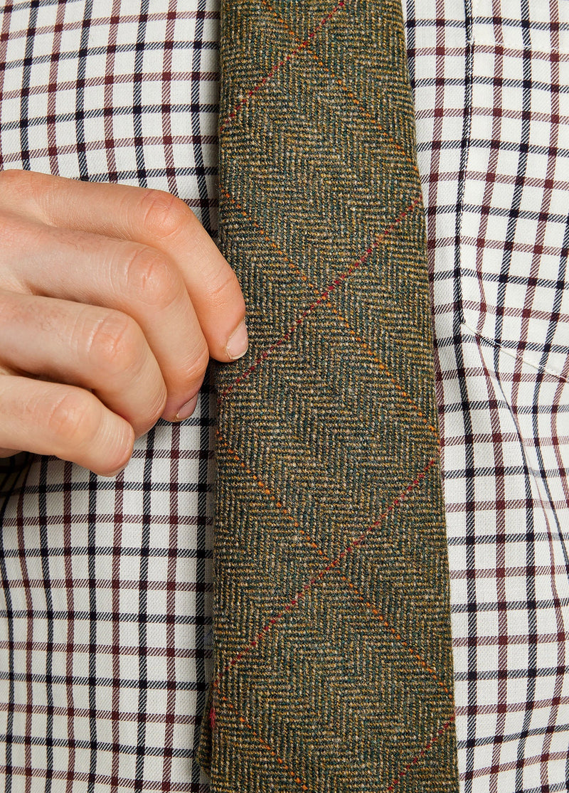 Afbeelding laden in Galerijviewer, Dubarry Newtownforbes Wollen Stropdas, cedar
