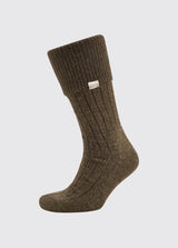 Dubarry Alpaca Socks, olive