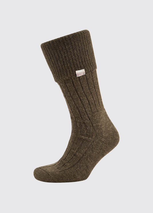 Dubarry Alpaca Socks, olive
