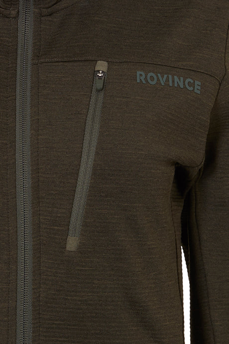Rovince Fleece Jacket Flexline Woman, olive green