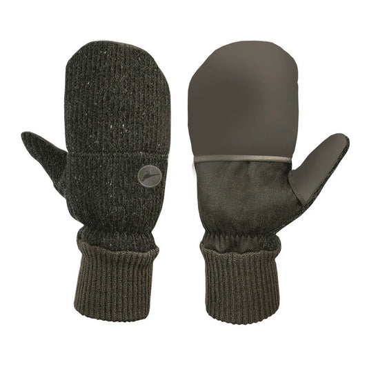 Laksen Vienna Gloves, green melange