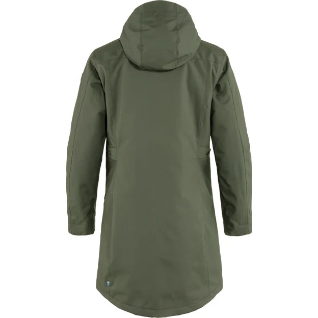 Afbeelding laden in Galerijviewer, Fjällräven Visby 3 in 1 Jacket Women, deep forest
