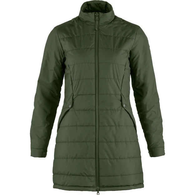 Afbeelding laden in Galerijviewer, Fjällräven Visby 3 in 1 Jacket Women, deep forest

